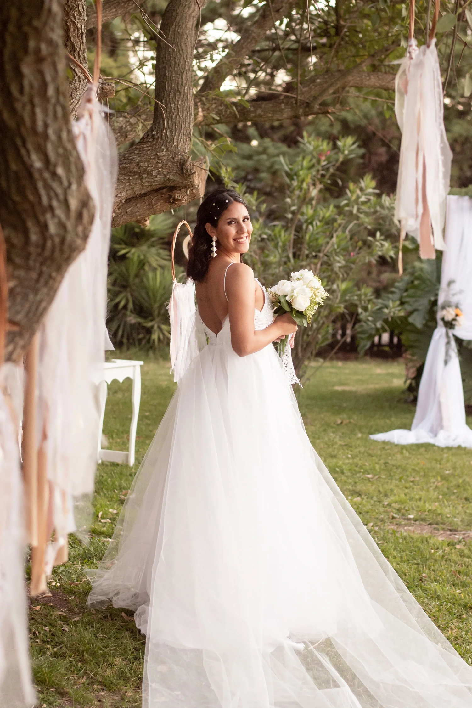 Vestido Novia Textil Noble Mario Carabajal — Mario Carabajal